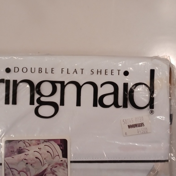 Springmaid "Anastasia" Vintage Double Sheet Set - Picture 4 of 7